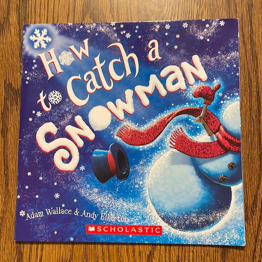 ⭐️4/$20⭐️ Scholastic How to Catch a Snowman Paperback Book